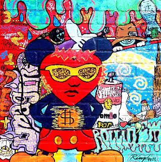 Andy's Heart State III 2014 34x34 Original Painting - Ringo Andy's Heart State III 2014 34x34 Original Painting - Ringo