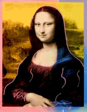 Mona 16x12 - Mona Lisa - Pris, France Original Painting -  Ringo