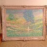 Momento di Pace (Moment of Peace) 1985 38x48 Original Painting by Rino Li Causi - 1 Momento di Pace (Moment of Peace) 1985 38x48 Original Painting by Rino Li Causi - 1