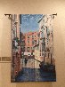 Venetian Waterway, Italy 84x52 Huge - Mural Size Original Painting by Rita Ford Jones - 1