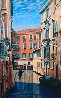 Venetian Waterway, Italy 84x52 Huge - Mural Size Original Painting by Rita Ford Jones - 0