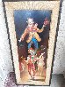 Clowns 55x36 - Huge Original Painting by Julian Ritter - 2