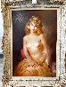 Vibrant Blonde Nude 45x33 - Huge Original Painting by Julian Ritter - 2