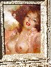 Nude Redhead Vamp 24x20 Original Painting by Julian Ritter - 3