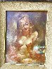 Olde Style Sitting Nude 18x15 Original Painting by Julian Ritter - 3