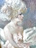 Blonde Semi-Nude Profile 21x18 Original Painting by Julian Ritter - 3