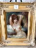 Seated Redhead 30x26 Original Painting by Julian Ritter - 2