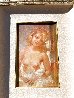 Nude Blonde in Repose 25x12 Original Painting by Julian Ritter - 3