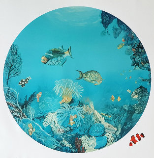 Send in the Clowns AP 1989 Limited Edition Print - Blu Rivard Send in the Clowns AP 1989 Limited Edition Print - Blu Rivard