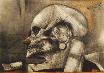 Piranha 2011 27x39 Drawing - Arturo Rivera Piranha 2011 27x39 Drawing - Arturo Rivera