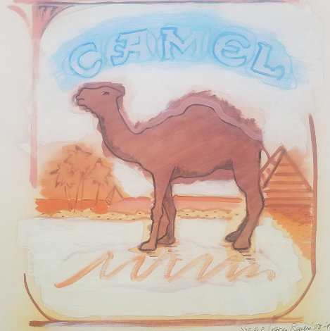 Camel AP 1978 22x23 Limited Edition Print - Larry Rivers