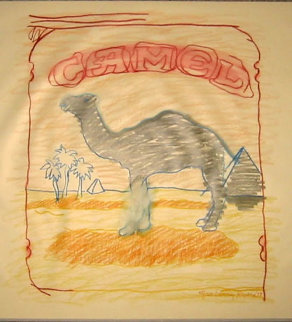 Blue Line Camel 1978 Limited Edition Print - Larry Rivers Blue Line Camel 1978 Limited Edition Print - Larry Rivers