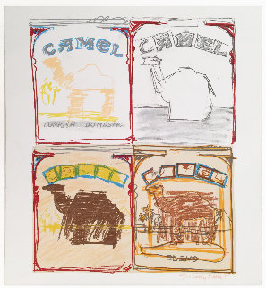 Camel Quartet 1978 Limited Edition Print - Larry Rivers Camel Quartet 1978 Limited Edition Print - Larry Rivers