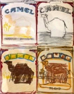 Camel Quartet 1978 Limited Edition Print - Larry Rivers Camel Quartet 1978 Limited Edition Print - Larry Rivers