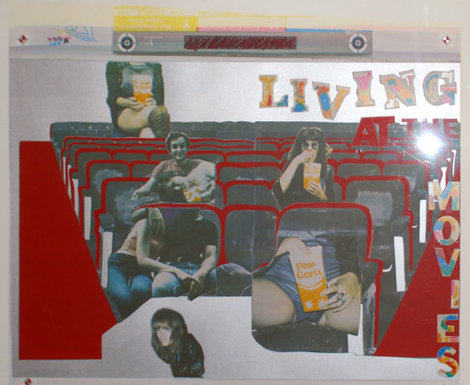 Living at the Movies 1974 Limited Edition Print - Larry Rivers