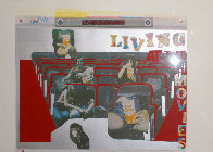 Living at the Movies 1974 Limited Edition Print by Larry Rivers - 2 Living at the Movies 1974 Limited Edition Print by Larry Rivers - 2