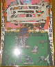 Sculpture Garden 1974 Limited Edition Print by Larry Rivers - 1 Sculpture Garden 1974 Limited Edition Print by Larry Rivers - 1