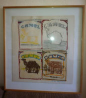 Four Camels AP 1978 Limited Edition Print by Larry Rivers - 1 Four Camels AP 1978 Limited Edition Print by Larry Rivers - 1
