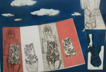 For the Pleasure of Fashion 1967 - New York Limited Edition Print - Larry Rivers For the Pleasure of Fashion 1967 - New York Limited Edition Print - Larry Rivers