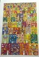 Lost in a Concrete Jungle 3-D 1990 Limited Edition Print by James Rizzi - 2 Lost in a Concrete Jungle 3-D 1990 Limited Edition Print by James Rizzi - 2