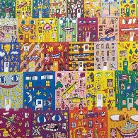 Lost in a Concrete Jungle 3-D 1990 Limited Edition Print by James Rizzi - 0 Lost in a Concrete Jungle 3-D 1990 Limited Edition Print by James Rizzi - 0