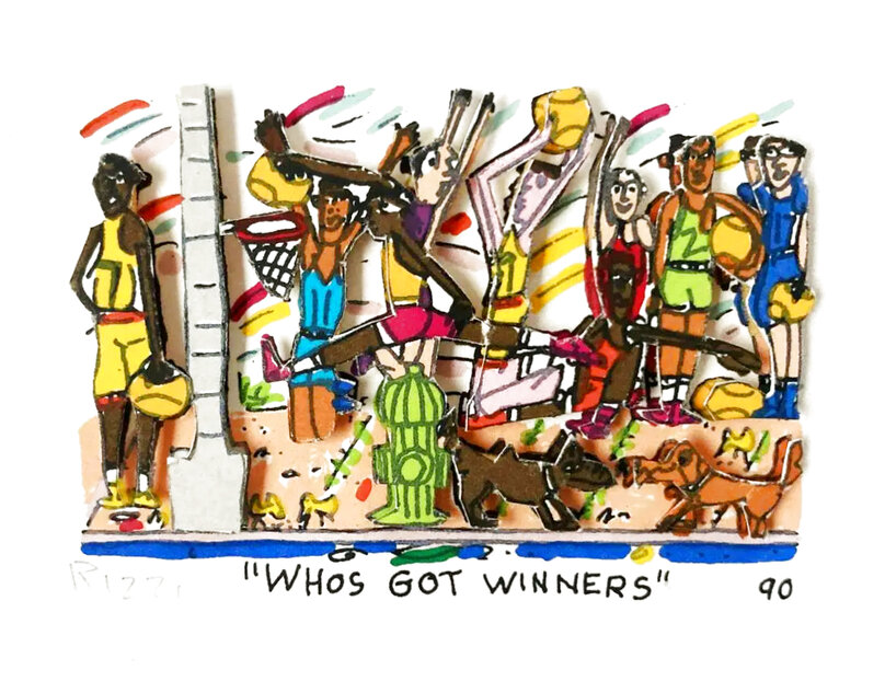 James Rizzi Paintings For Sale, Wanted
