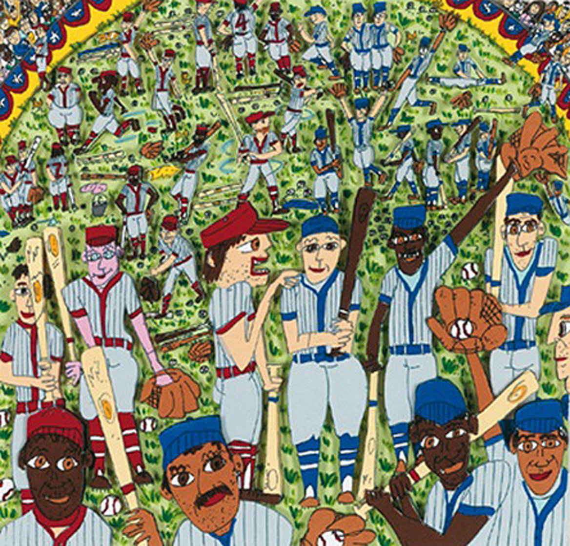 It Ain't Over Till It's Over 3-D 1992 Limited Edition Print by James Rizzi It Ain't Over Till It's Over 3-D 1992 Limited Edition Print by James Rizzi