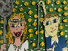 She Likes Tennis He Likes Golf 3-D 1997 Limited Edition Print by James Rizzi - 0
