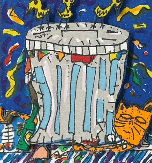 Trash 3-D 1987 Limited Edition Print by James Rizzi