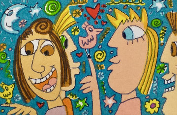 To Know You is to Love You 2002 Limited Edition Print - James Rizzi To Know You is to Love You 2002 Limited Edition Print - James Rizzi