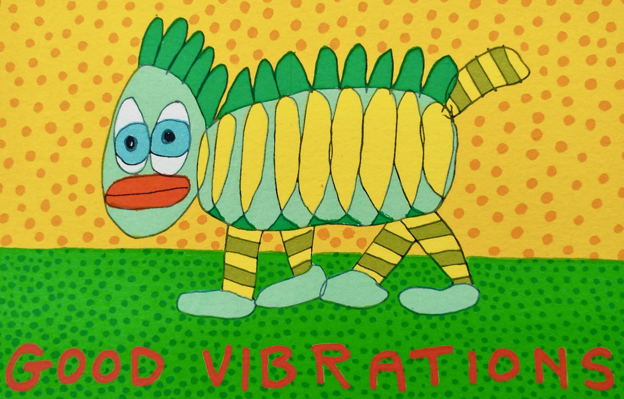 Good Vibrations 2001 Limited Edition Print by James Rizzi
