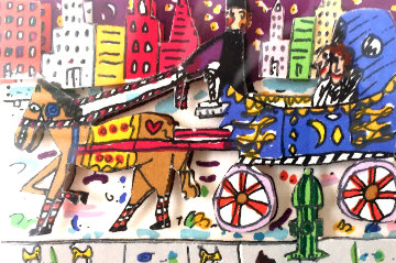 Love and Marriage 3-D 1990 Limited Edition Print - James Rizzi Love and Marriage 3-D 1990 Limited Edition Print - James Rizzi