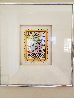 Kiss Kiss 1985 3-D 12x10 Works on Paper (not prints) by James Rizzi - 1