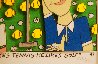 She Likes Tennis - He Likes Golf 1997 3-D Limited Edition Print by James Rizzi - 4