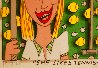 She Likes Tennis - He Likes Golf 1997 3-D Limited Edition Print by James Rizzi - 3