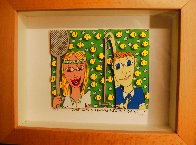 She Likes Tennis - He Likes Golf 1997 3-D Limited Edition Print by James Rizzi - 1 She Likes Tennis - He Likes Golf 1997 3-D Limited Edition Print by James Rizzi - 1