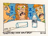 Don’t Cry Over Spilt Milk 2002 Limited Edition Print by James Rizzi - 3
