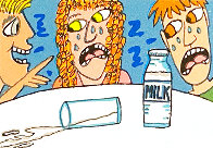 Don’t Cry Over Spilt Milk 2002 Limited Edition Print by James Rizzi - 0 Don’t Cry Over Spilt Milk 2002 Limited Edition Print by James Rizzi - 0