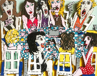 Tea Party 3-D 1990 Limited Edition Print by James Rizzi - 0