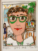 It's Me 3-D 1987 Self Portrait Limited Edition Print by James Rizzi - 2 It's Me 3-D 1987 Self Portrait Limited Edition Print by James Rizzi - 2