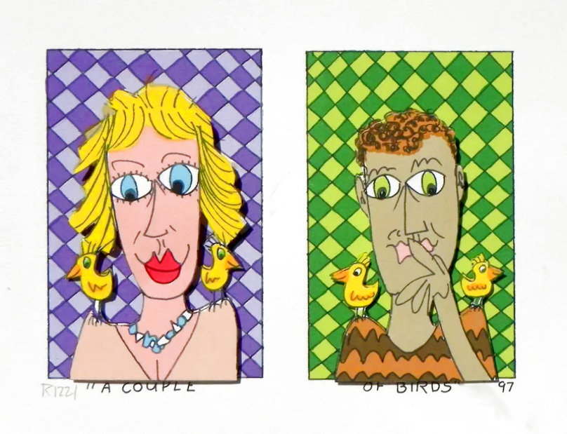真作　james rizzi　\"ME AT MY SHOW\" 150/350 真作 james rizzi 