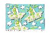 Unexpected Company 2002 3-D Limited Edition Print by James Rizzi - 2