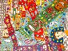 Uptown, Downtown, Eastside, Westside 1995 - New York City - NYC Limited Edition Print by James Rizzi - 3