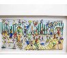 Kids on Their Wheels 3-D  1995 Limited Edition Print by James Rizzi - 2