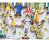 Kids on Their Wheels 3-D  1995 Limited Edition Print by James Rizzi - 4