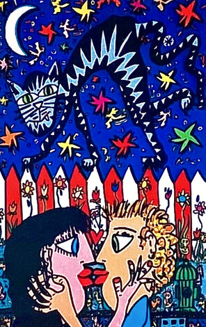 Thats Amore 3-D 1989 Limited Edition Print - James Rizzi