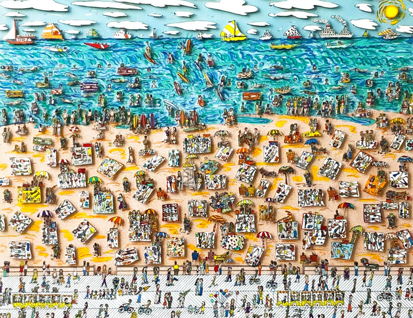 James Rizzi Paintings For Sale, Wanted