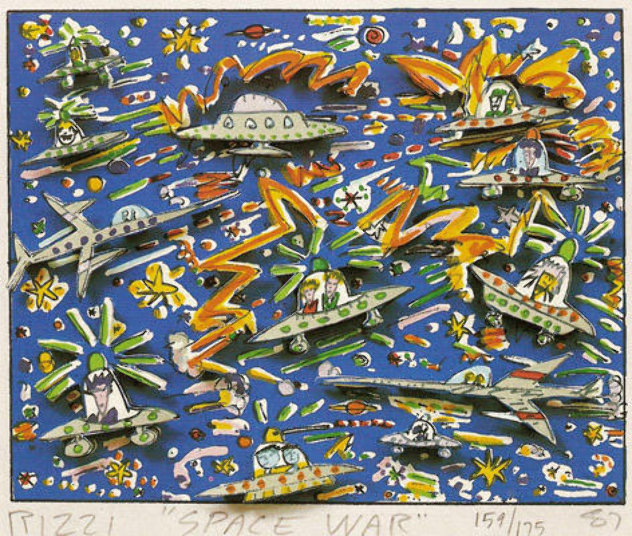 Crosstown Traffic 3-D 1983 by James Rizzi - For Sale on Art Brokerage