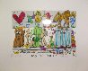 Dog Eat Dog 3-D 1990 Limited Edition Print by James Rizzi - 2