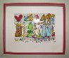 Dog Eat Dog 3-D 1990 Limited Edition Print by James Rizzi - 3